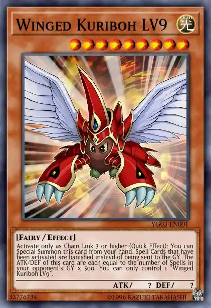 Edison Rulings for Winged Kuriboh LV9